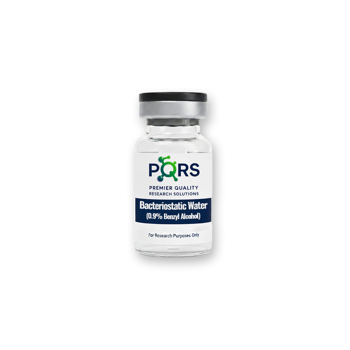 Bacteriostatic Water (0.9% Benzyl Alcohol) product image for laboratory research use.
