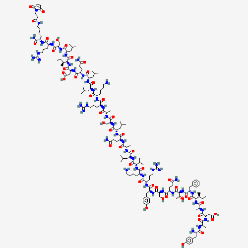 2D molecular structure of CJC-1295 with DAC