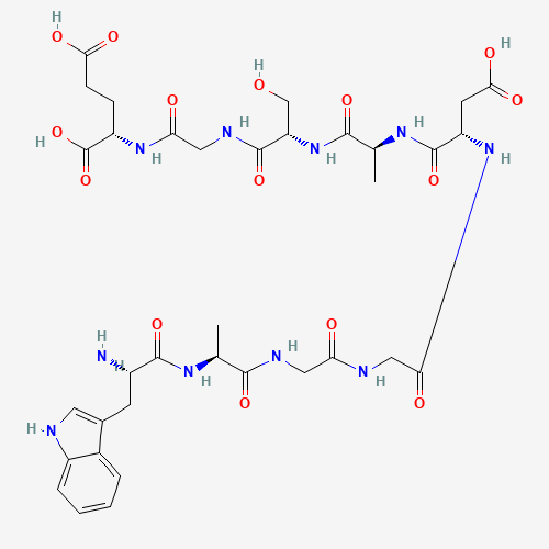Delta Sleep-Inducing Peptide DSIP 2D molecular structure