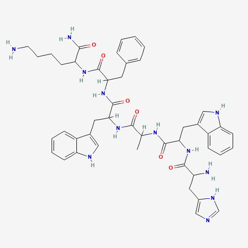 GHRP-6 Acetate 2D molecular structure