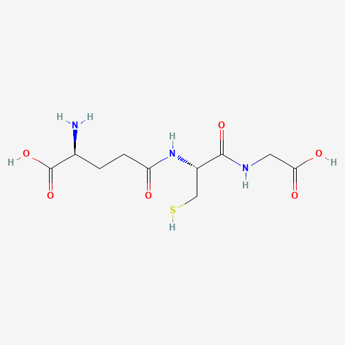 2D molecular structure of Glutathione