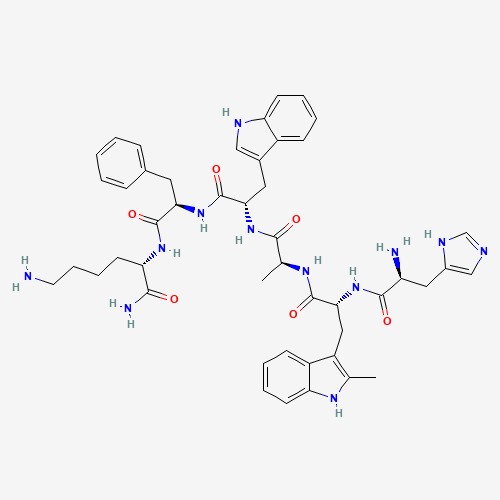 2D molecular structure of Hexarelin