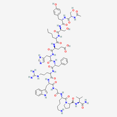 Melanotan I 2D molecular structure