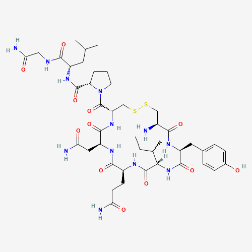 Oxytocin Acetate 2D molecular structure