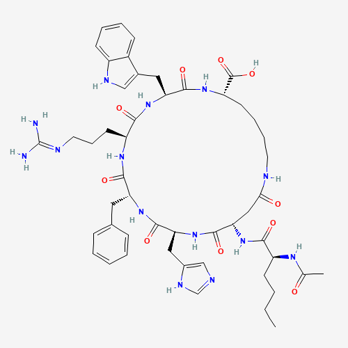 PT-141 2D molecular structure