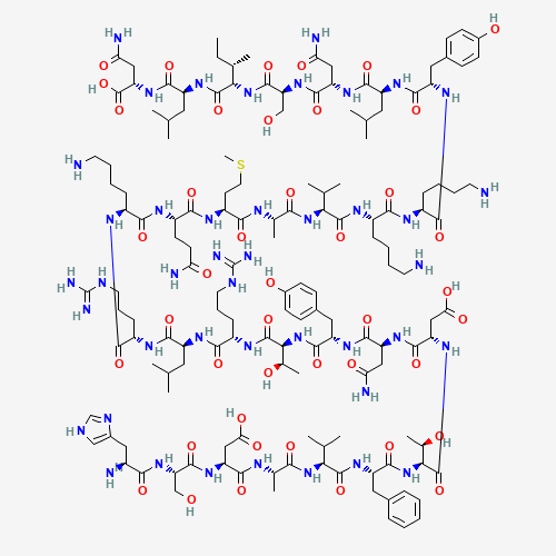 Vasoactive Intestinal Peptide VIP 2D molecular structure