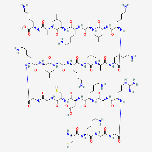 2D molecular structure of Adipotide