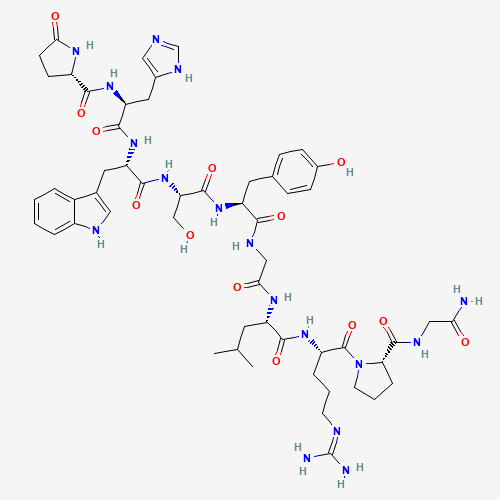 Gonadorelin Acetate 2D molecular structure