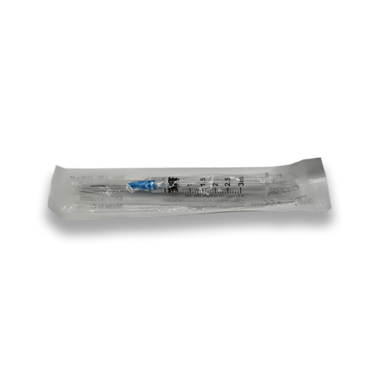 23G x 1" – 3mL Luer Lock Syringes product image for laboratory research use.