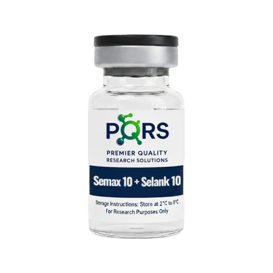 Semax + Selank Blend research vial from PQRS